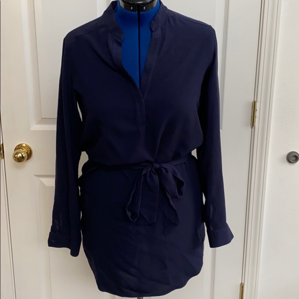 Hutch Shirt Dress w/Tie